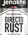 JENOLITE Directorust Pintura Metálica Brillo | Pintura en aerosol multisuperficie | Imprimador, capa base y capa superior todo en uno | 400ml