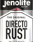 JENOLITE Directorust Pintura Metálica Brillo | Pintura en aerosol multisuperficie | Imprimador, capa base y capa superior todo en uno | 400ml