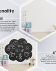 JENOLITE Pintura en aerosol para pizarra, color negro, 400 ml, pintura de pizarra negra, ideal para crear superficies de escritura, fácil aplicación para proyectos de pizarra en el hogar u oficina
