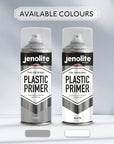 JENOLITE Imprimación en Spray para Plástico | 400ml | Pintura en aerosol para imprimación | Promueve Adhesión | Spray para Automoción, Muebles de Jardín, Maquetas y Otros Plásticos Rígidos