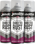 JENOLITE Directorust Pintura Metálica Brillo | Pintura en aerosol multisuperficie | Imprimador, capa base y capa superior todo en uno | 400ml