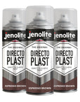 JENOLITE Directoplast Pintura en aerosol brillante | 400ml | Pintura en aerosol multisuperficie | Para todo tipo de plástico | No se requiere imprimación
