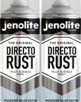 JENOLITE DIRECTORUST Satin spray paint | 400 ml | All-in-one multisurface paint: metal, wood, plastic | Apply directly on rust | RAL 9005