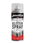 JENOLITE Glitter Spray Paint | Coloured Glitter Paint | Multi-Surface | Ideal for Photo Frames, Mirrors, Ornaments and Crafts | 400ml