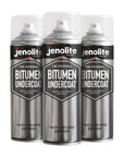 JENOLITE Low Bituminous Anti-Corrosive Aerosol Sealant | BLACK | Car Underbody Sealant, Gutter Repair, Roof Sealant | 500ml