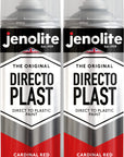 JENOLITE Directoplast Pintura en aerosol brillante | 400ml | Pintura en aerosol multisuperficie | Para todo tipo de plástico | No se requiere imprimación