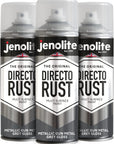JENOLITE Directorust Pintura Metálica Brillo | Pintura en aerosol multisuperficie | Imprimador, capa base y capa superior todo en uno | 400ml