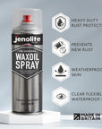 JENOLITE Waxoil Rust Prevention and Protection Spray | Clear | Corrosion Protection Spray for Cars, Bicycles and Motorcycles | 500ml