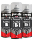 JENOLITE Headlight Tinted Spray Paint | 400ml | Tinted Lens Lacquer | Subtle Tint for Automobile Tail Lights | Suitable for Glass and Plastic Lenses