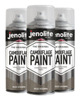 JENOLITE Pintura de camuflaje | Ideal para modelismo, paintball, vehículos militares Airsoft | 400 ml