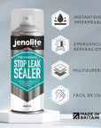 JENOLITE Stop Leak Spray Sealant | 400ml | Leak Sealant for Gutters and Flat Roofs | Waterproof | Fills, Seals & Stops Leaks | Long Term Water Protection