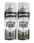 JENOLITE Pintura de camuflaje | Ideal para modelismo, paintball, vehículos militares Airsoft | 400 ml
