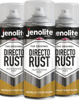 JENOLITE Directorust Pintura Metálica Brillo | Pintura en aerosol multisuperficie | Imprimador, capa base y capa superior todo en uno | 400ml