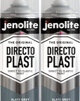 JENOLITE Directoplast Pintura en aerosol brillante | 400ml | Pintura en aerosol multisuperficie | Para todo tipo de plástico | No se requiere imprimación
