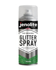 JENOLITE Glitter Spray Paint | Coloured Glitter Paint | Multi-Surface | Ideal for Photo Frames, Mirrors, Ornaments and Crafts | 400ml