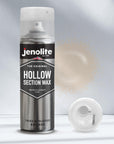 JENOLITE Spray Cera Hueca | Antióxido | 500 ml | Paja de extensión y boquilla 600 mm | Ideal para puertas de coche, paneles, secciones en caja | Protección contra el óxido autosellante