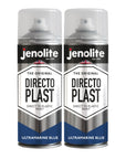 JENOLITE Directoplast Pintura en aerosol brillante | 400ml | Pintura en aerosol multisuperficie | Para todo tipo de plástico | No se requiere imprimación