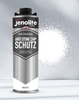JENOLITE Protección Antigravilla | 1Litro | Sellador para Bajo del Coche | Protege Umbrales, Paneles Inferiores y Chasis contra Daños por Gravilla | Protección Anticorrosión contra el Óxido
