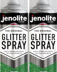 JENOLITE Glitter Spray Paint | Coloured Glitter Paint | Multi-Surface | Ideal for Photo Frames, Mirrors, Ornaments and Crafts | 400ml