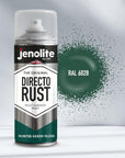 JENOLITE Directorust Pintura en aerosol brillante | 400ml | Pintura en aerosol de óxido directo para metal | Múltiples superficies: madera, metal, plástico