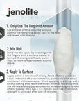 JENOLITE - Repair Epoxy Putty - Repair Bar - Industrial Strength: Reconstruction and Repair of All Metals - 112 g