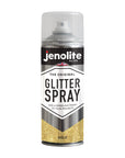 JENOLITE Glitter Spray Paint | Coloured Glitter Paint | Multi-Surface | Ideal for Photo Frames, Mirrors, Ornaments and Crafts | 400ml