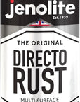 JENOLITE DIRECTORUST Satin spray paint | 400 ml | All-in-one multisurface paint: metal, wood, plastic | Apply directly on rust | RAL 9005