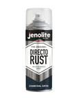 JENOLITE DIRECTORUST Satin spray paint | 400 ml | All-in-one multisurface paint: metal, wood, plastic | Apply directly on rust | RAL 9005