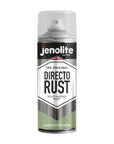JENOLITE DIRECTORUST Satin spray paint | 400 ml | All-in-one multisurface paint: metal, wood, plastic | Apply directly on rust | RAL 9005