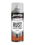JENOLITE Rust Effect Spray Paint | Rust Finish | 400 ml | Textured Paint with Rust Metal Look | Multi-Surface | Ideal for Crafts | Interior and Exterior