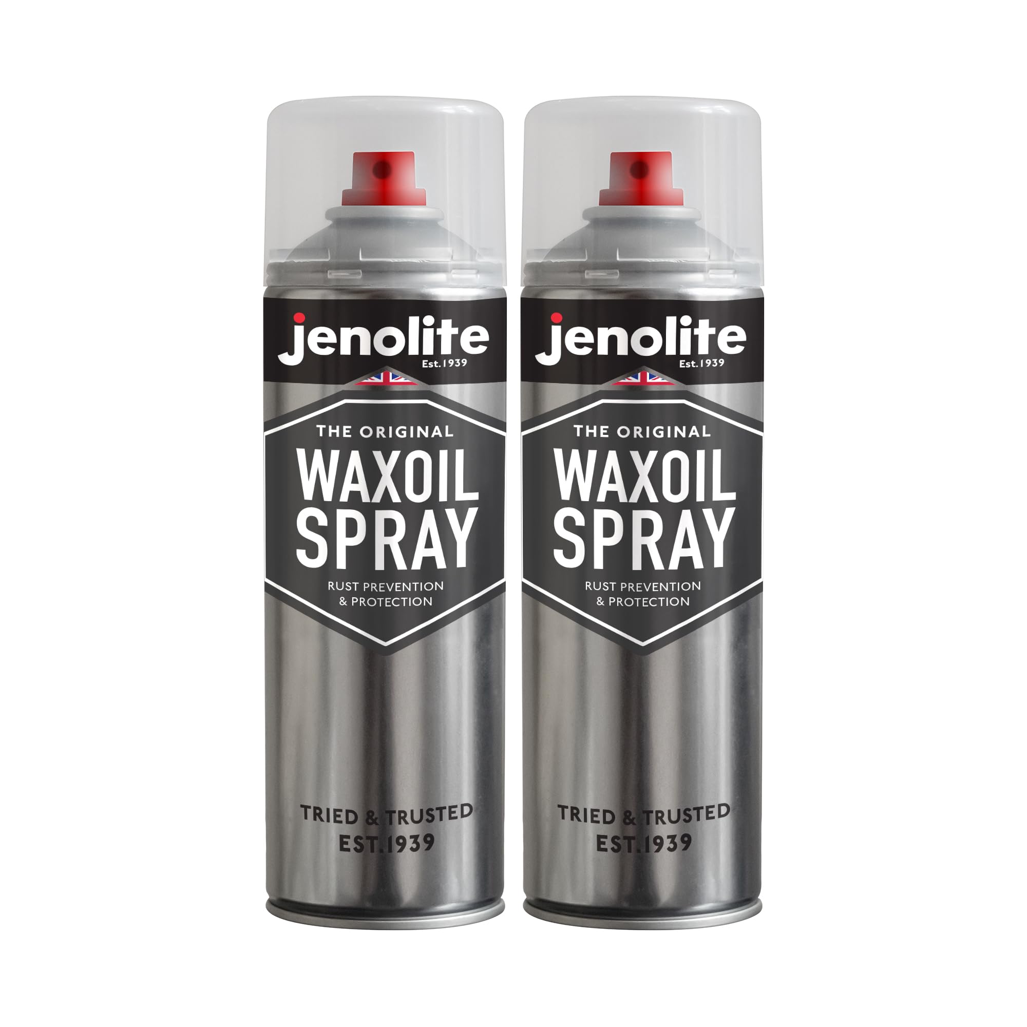 JENOLITE Waxoil Rust Prevention and Protection Spray | Clear | Corrosion Protection Spray for Cars, Bicycles and Motorcycles | 500ml