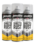 JENOLITE DIRECTORUST Satin spray paint | 400 ml | All-in-one multisurface paint: metal, wood, plastic | Apply directly on rust | RAL 9005