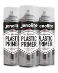 JENOLITE Imprimación en Spray para Plástico | 400ml | Pintura en aerosol para imprimación | Promueve Adhesión | Spray para Automoción, Muebles de Jardín, Maquetas y Otros Plásticos Rígidos