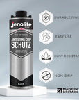 JENOLITE Protección Antigravilla | 1Litro | Sellador para Bajo del Coche | Protege Umbrales, Paneles Inferiores y Chasis contra Daños por Gravilla | Protección Anticorrosión contra el Óxido