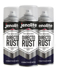JENOLITE DIRECTORUST Satin spray paint | 400 ml | All-in-one multisurface paint: metal, wood, plastic | Apply directly on rust | RAL 9005