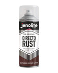 JENOLITE DIRECTORUST Satin spray paint | 400 ml | All-in-one multisurface paint: metal, wood, plastic | Apply directly on rust | RAL 9005