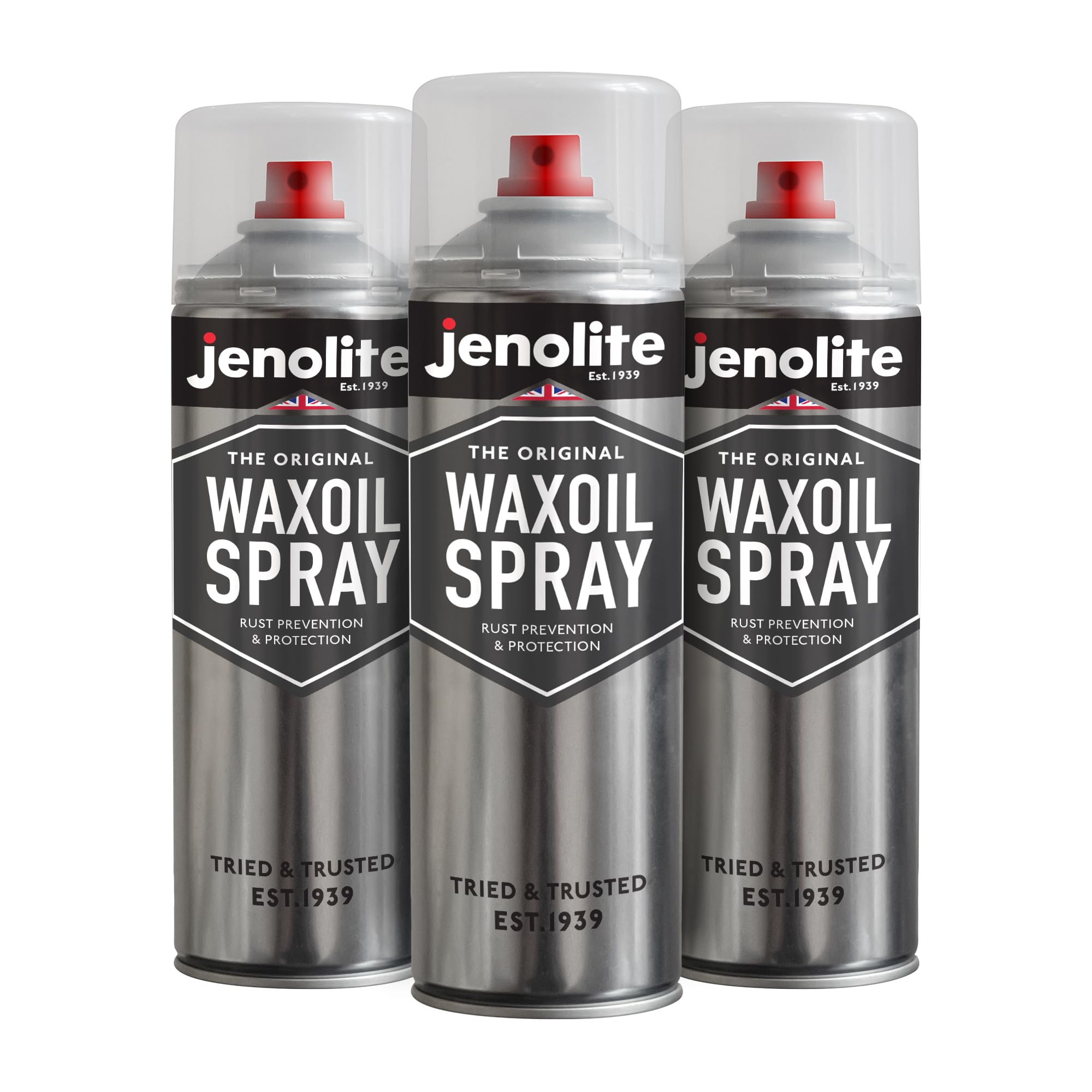 JENOLITE Waxoil Rust Prevention and Protection Spray | Clear | Corrosion Protection Spray for Cars, Bicycles and Motorcycles | 500ml