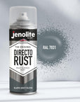 JENOLITE Directorust Pintura en aerosol brillante | 400ml | Pintura en aerosol de óxido directo para metal | Múltiples superficies: madera, metal, plástico
