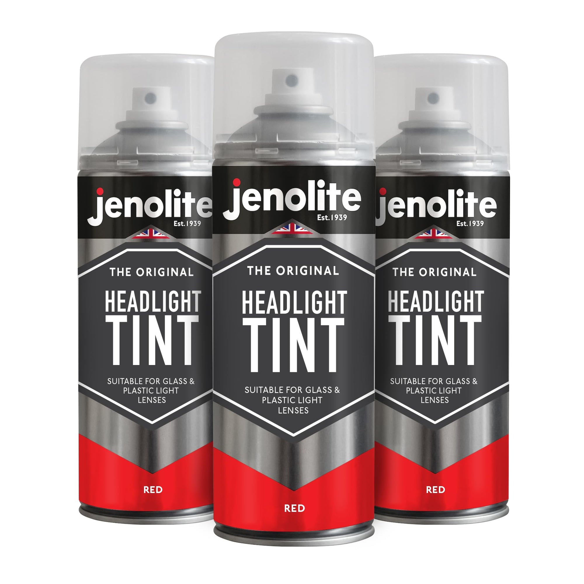JENOLITE Headlight Tinted Spray Paint | 400ml | Tinted Lens Lacquer | Subtle Tint for Automobile Tail Lights | Suitable for Glass and Plastic Lenses