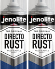 JENOLITE Directorust Pintura en aerosol brillante | 400ml | Pintura en aerosol de óxido directo para metal | Múltiples superficies: madera, metal, plástico