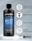 JENOLITE Oxide Converter | Rust Treatment | Oxide Converter Ideal for Cars and Metal | Oxidized, Converter and Primer | Water-Based Formula Oxide Transformer