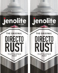 JENOLITE DIRECTORUST Satin spray paint | 400 ml | All-in-one multisurface paint: metal, wood, plastic | Apply directly on rust | RAL 9005