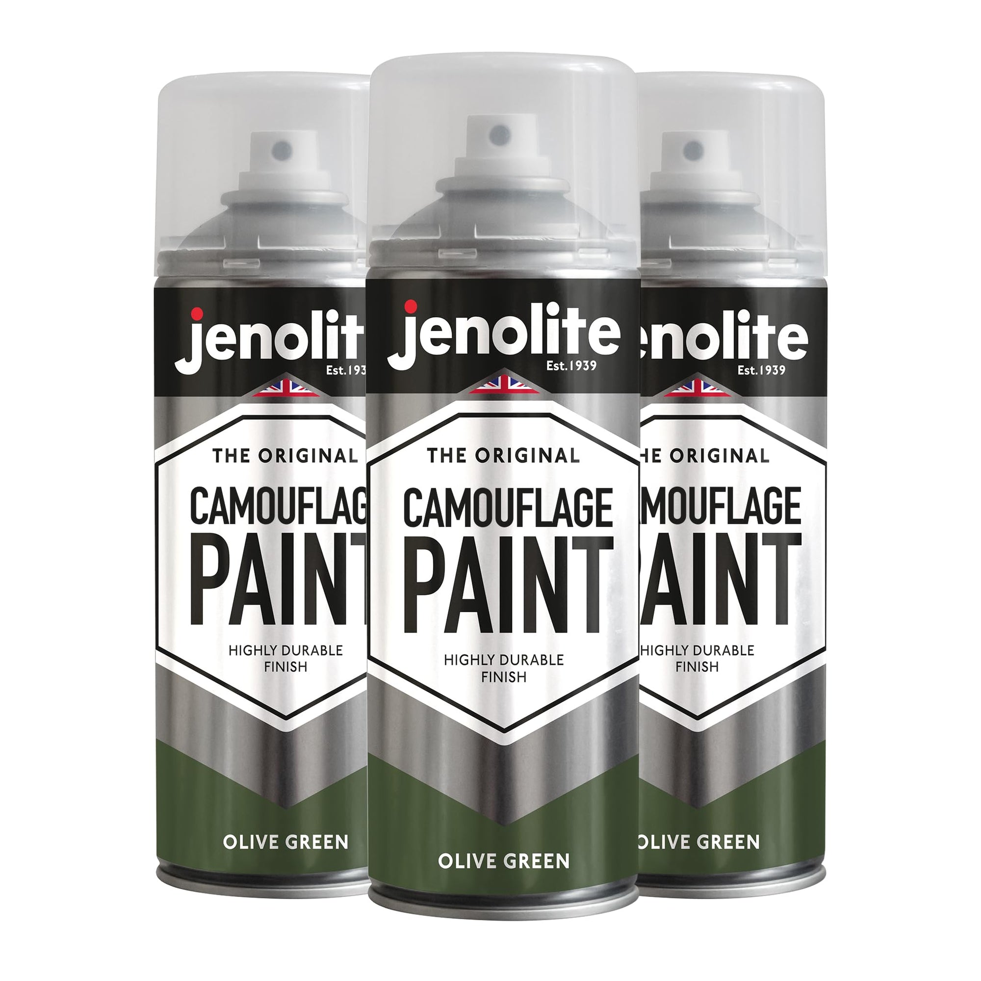 JENOLITE Pintura de camuflaje | Ideal para modelismo, paintball, vehículos militares Airsoft | 400 ml