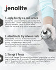 JENOLITE Directorust Pintura en aerosol brillante | 400ml | Pintura en aerosol de óxido directo para metal | Múltiples superficies: madera, metal, plástico