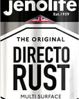 JENOLITE DIRECTORUST Satin spray paint | 400 ml | All-in-one multisurface paint: metal, wood, plastic | Apply directly on rust | RAL 9005