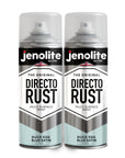 JENOLITE DIRECTORUST Satin spray paint | 400 ml | All-in-one multisurface paint: metal, wood, plastic | Apply directly on rust | RAL 9005
