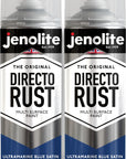 JENOLITE DIRECTORUST Satin spray paint | 400 ml | All-in-one multisurface paint: metal, wood, plastic | Apply directly on rust | RAL 9005
