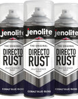 JENOLITE Directorust Pintura en aerosol brillante | 400ml | Pintura en aerosol de óxido directo para metal | Múltiples superficies: madera, metal, plástico