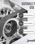 JENOLITE Non-Slip Strap Spray | 400 ml | Band Spray | Non-Slip Spray for V-Belts | Eliminates Slipping, Squeaking and Prevents Drying and Cracking