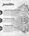 JENOLITE Non-Slip Strap Spray | 400 ml | Band Spray | Non-Slip Spray for V-Belts | Eliminates Slipping, Squeaking and Prevents Drying and Cracking